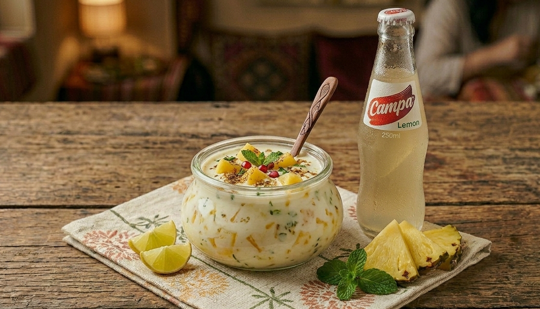 Campa 200 Ml Bottle + Pineapple Raita 50 Ml.